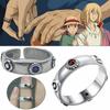 Anime Cosplay Ring Hayao Miyazaki Sophie Howl Costumes Unisex Metal Rings Jewelry Prop Accessories Gift