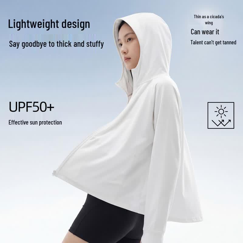 Warrior Men's UPF50+ Ice Silk Sun Protection Hoodie Jacket