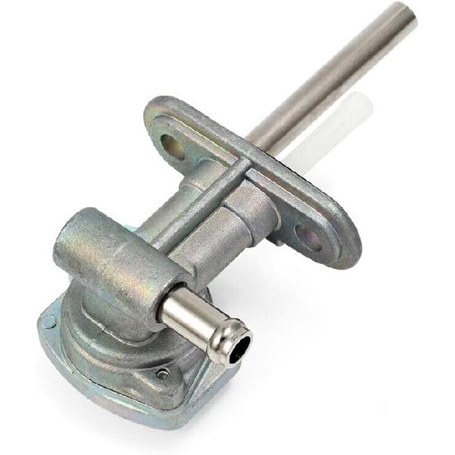 Fuel Petcock Valve Switch with Knob Lever and Lines Fit for Yamaha Kodiak 400 450 YFM400 YFM450 Grizzly 400 450 YFM450F Prairie 400, Replace
