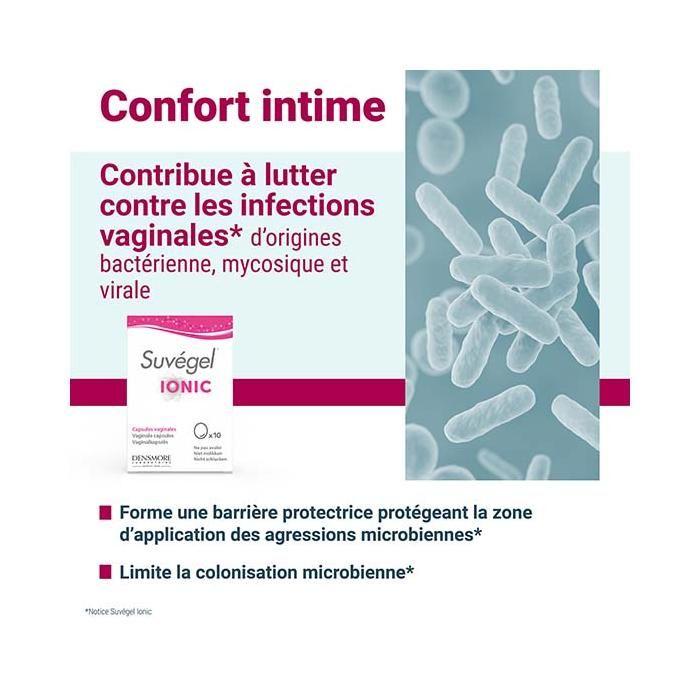 Suvégel Ionic 10 capsules vaginales