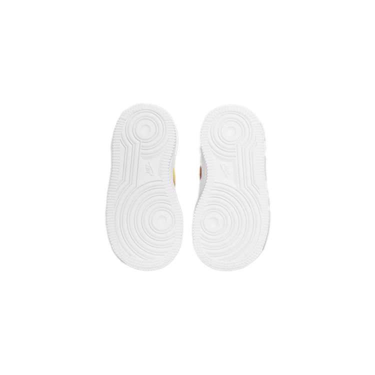 Nike UNO x Air Force 1 Low TD 50. výročí Dětské tenisky Bílá Žluto-Zest Univerzitní-Červená DO6636-100