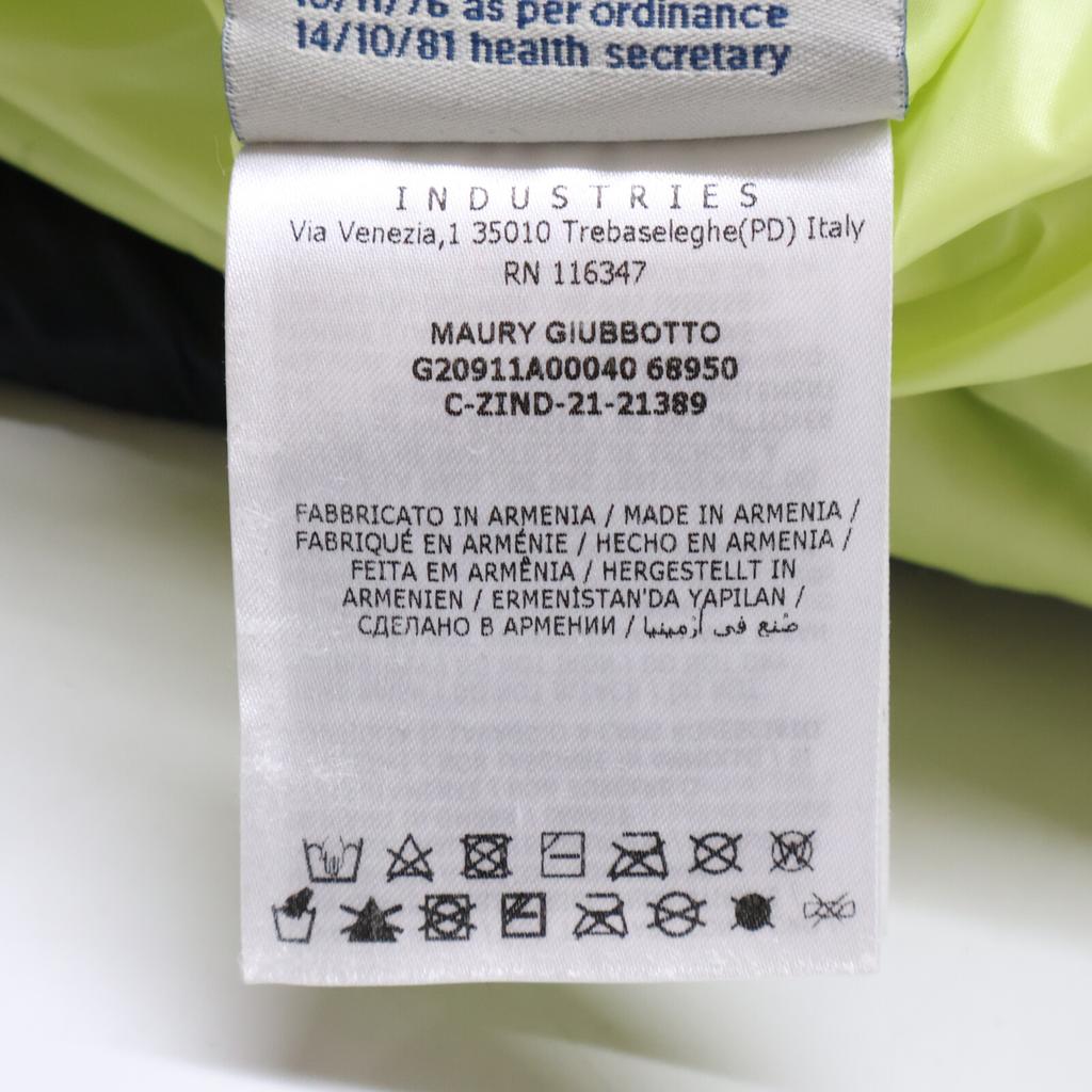 Moncler MAURY Logo Print Hooded Down Jacket Jacket 2 NavyUsed