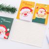 Cartoon Christmas Mini Notebook - 64k Lined Student Stationery for Kids