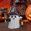 Halloween Cycling  And Pinks Pumpkins Resin Ornament