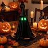 Decorative Ghost Props for Party Halloween Decoration, Spooky Glow In The Dark Standing Ghost, Unique Holiday Decoration Small Black Fabric Tabletop,