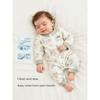 Wilberu Baby Romper Infant One-Piece Clothing Doll Collar Front Placket Newborn Infant A-Class Pure Cotton Autumn
