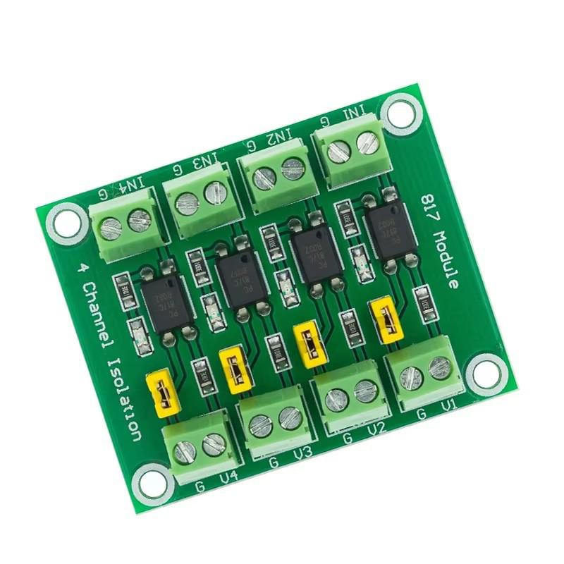 817 Optocoupler 2/4/8-Channel Voltage Isolation Driver Module