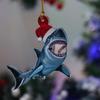 Hangings Christmas Shark Pendant Acrylic Christmas Tree Decoration  New Year