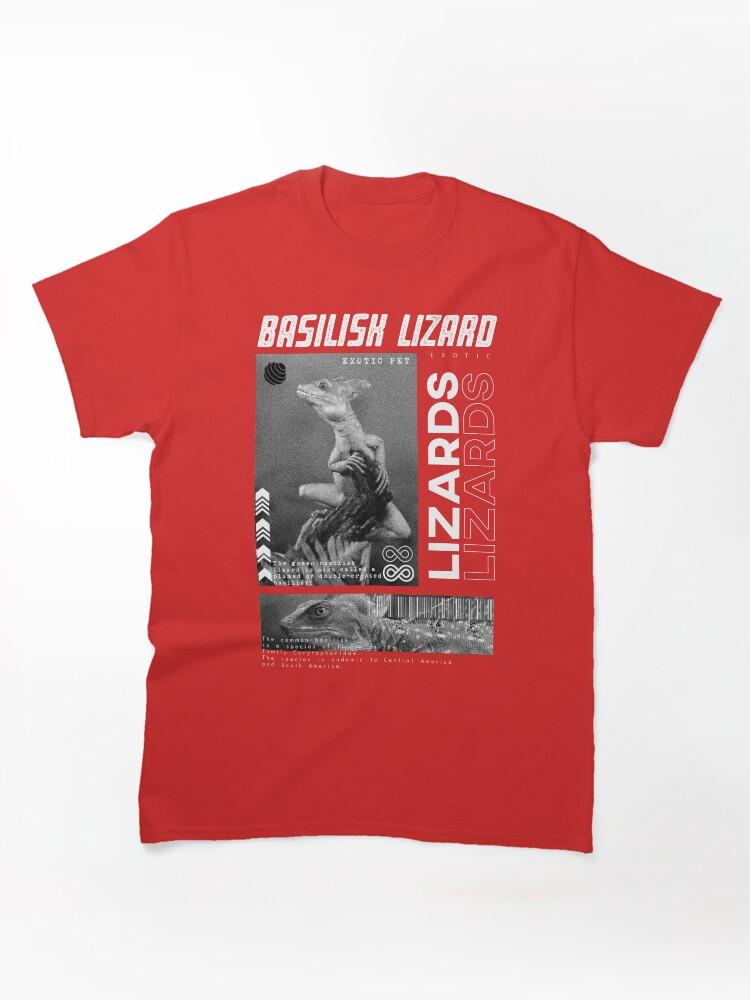 Basilisk Green Basilisk Modern Streetwear Reptile Keeper Classic Unisex T-Shirt
