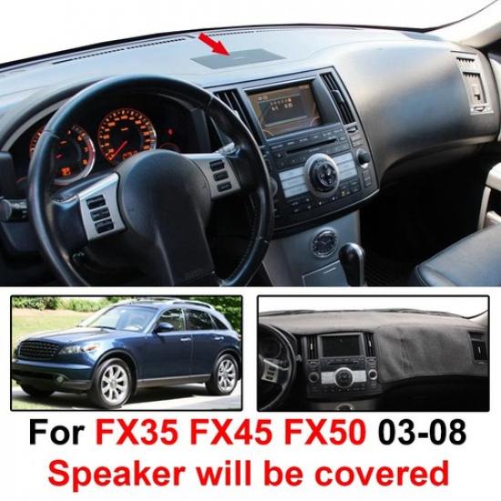 Auto Für Infiniti FX35 FX45 FX50 2003-2008 Armaturenbrettmatte Armaturenbrett Abdeckung Auto