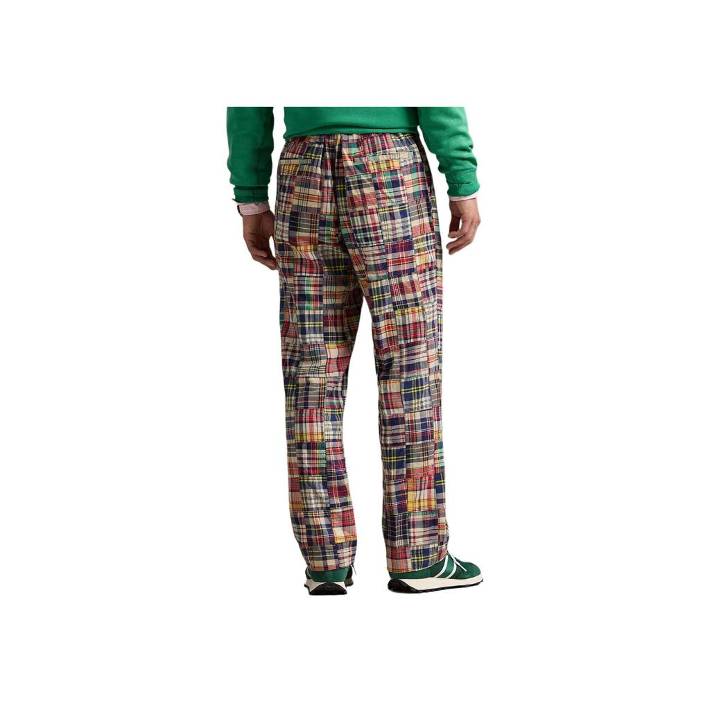Polo Ralph Lauren Preppy Style Loose Fit Patchwork Plaid Trousers Men bottoms Multicolor MNPOPNT14H20086-999