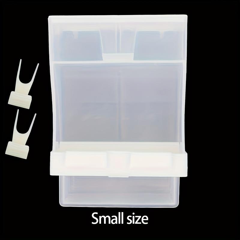 

1pcsAutomatic Bird Feeder with Two Bird Fruit ForksBird Splash-proof Food Box, Automatic Feeding Without Food Jam 1pcs белый