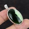 Australian Chrome Chalcedony Pendant Original Gemstone Jewelry Handmade Pendant 925 Sterling Silver Pendant Stylish Pendant Gift For Mother