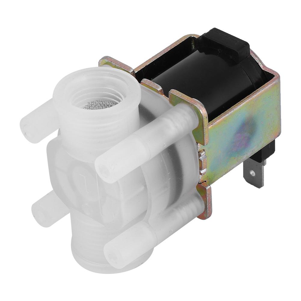 G1 4 Inch NC Plastic Solenoid Valve Normally Closed Water Inlet Valve AC 220V