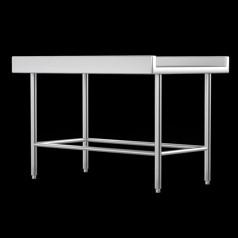 Maida Chef Commercial Conveyor Dishwasher Workstation