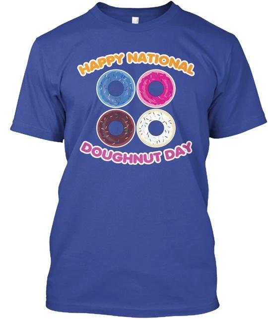 National Doughnut Day T shirt Made in the USA Size S to 5XL S