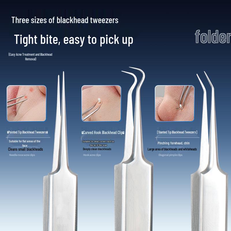 Blackhead & Acne Removal Tool Set: Beauty Needle for Squeezing & Extracting