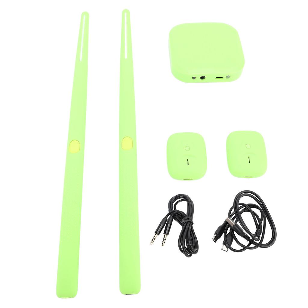 Electric Air Drum Set Portable 3D Motion Sensing RGB Virtual Drum Kit with Drumsticks Pedals