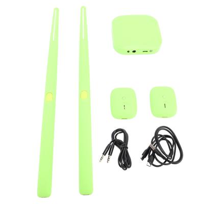 Elektrikli Hava Davul Seti Taşınabilir 3D Hareket Algılama RGB Sanal Davul Seti Davul Çubukları Pedalları ile