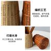 Handmade Bamboo Bamboo Storage Basket Chinese Zen Tea Ceremony Tea Room Pen Holder Desktop Storage Antique Shooting Props