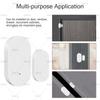 Tuya Smart Home Zigbee Door Sensor Alarm Window Door Open/Closed Detectors Security Protection Smart Life Voice for Alexa Google
