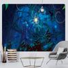 Mushroom Psychedelic Scene Home Decoration Art Tapestry Bohemia Room Yoga Mat Background Cloth