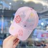 Solid Color Kid Baseball Cap Mesh Sun Protection Hat New Kid Sunshade Hat  for Summer