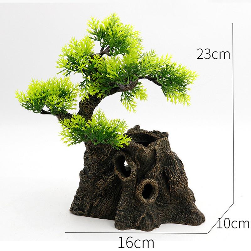 

Aquariums Trees Plant Fish Tanks Decorations Resins Artificial Plant Landscape for Aquarium Decor Resin Aquarium Furniture