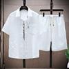 Men's Casual Summer Tracksuit: Short Sleeve T-shirt & Shorts Set