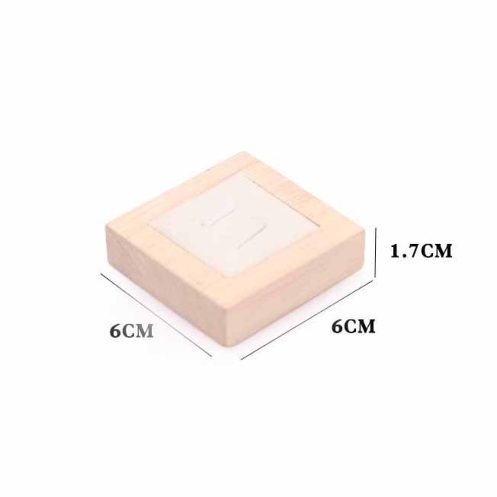 Jewelry Display Wooden Jewelry Show Props Ring Display Rack Wedding Ring Box  Travel