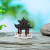 Miniature Chinese Ancient Building Pavilion Classic Mini Landscape Ornaments Garden Decor Courtyard Outdoor Miniature