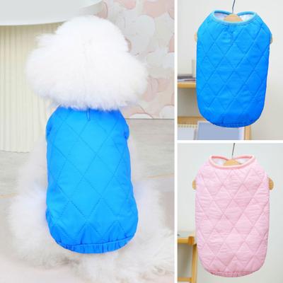 Pet Coat Měkký jednoduchý styl Trendy Ležérní Udržování v teple Bavlněný mazlíček
