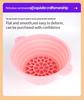 Silicone Folding Ice Pack Face Wash Basin for Travel and Outdoor Use