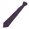 Great GUCCI tie GG logo all-over print Bee embroidery Navy silk mens 545078 Used