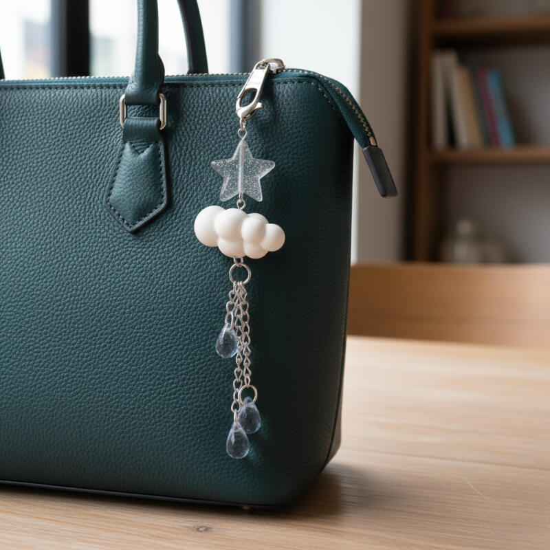Rain Cloud Keychain ...