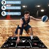 Přenosná basketbalová tréninková podložka na nohou, basketbalová tréninková podložka, protiskluzová deka pro běžný trénink, snadno použitelná