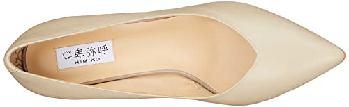 Himiko pointed toe pumps / 633113 beige 24.0 cm