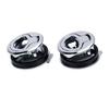 Boat Slam Latch Stainless Steel Zinc Alloy Flush Pull Handle Deck Hatch Latch for Yachts Motorboats Cargo Trailer