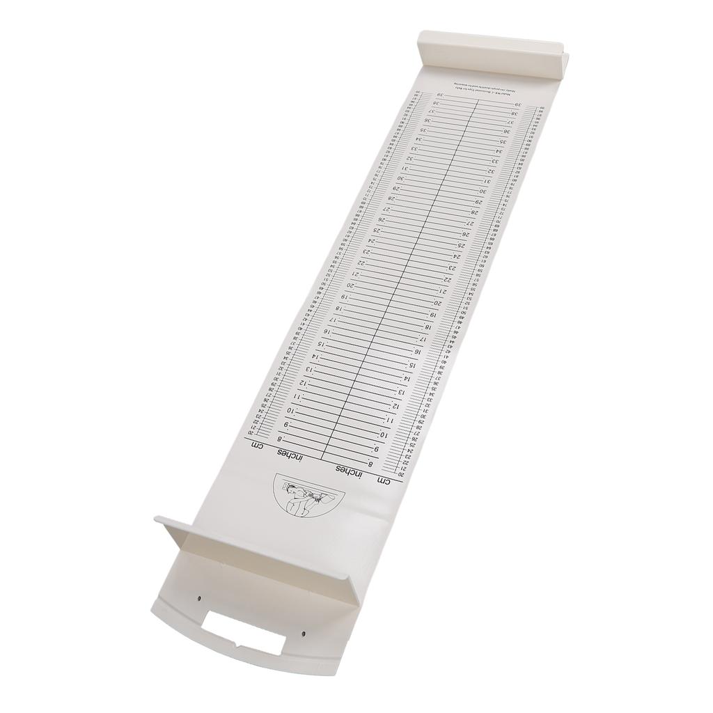 Baby Height Ruler Soft Waterproof Foldable PVC Baby Kids Height Ruler Measuring Cloth Height Growth Chart