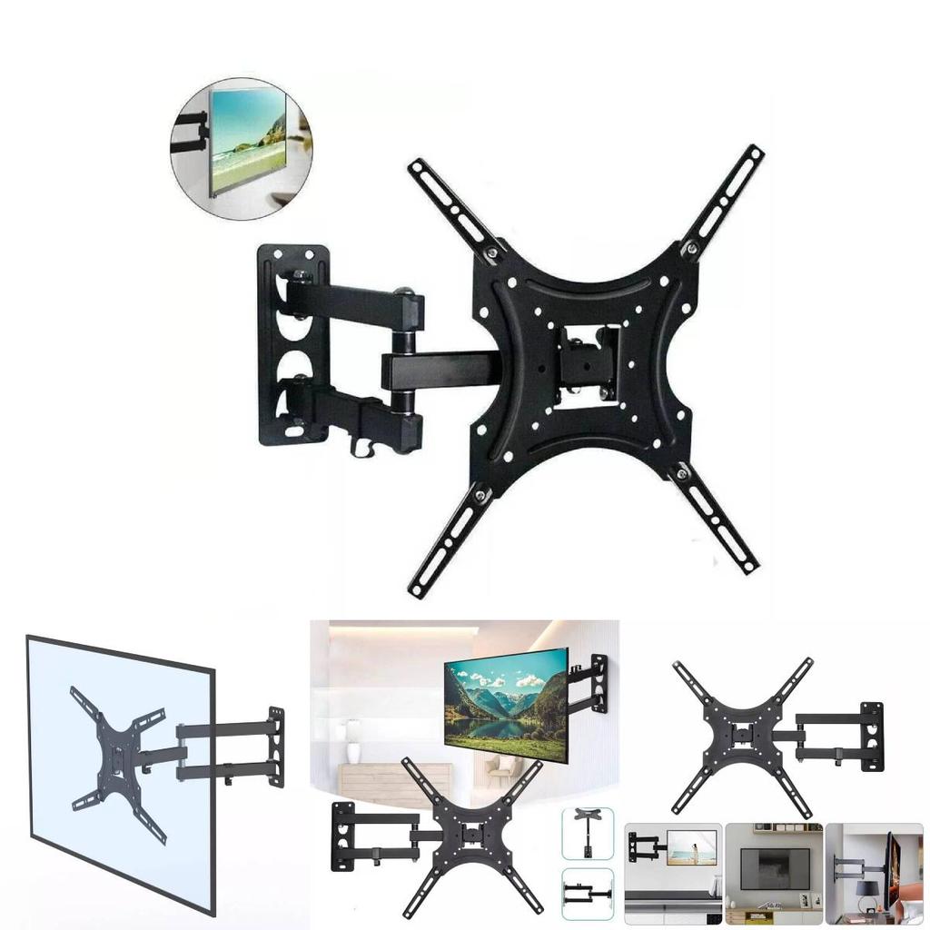 X-400 Adjustable Tv Wall Mount Bracket For 14 To 55 Inch Lcd Display With Sturdy Iron Construction