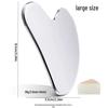 Stainless Steel Heart-Shaped Gua Sha Facial & Body Massage Tool