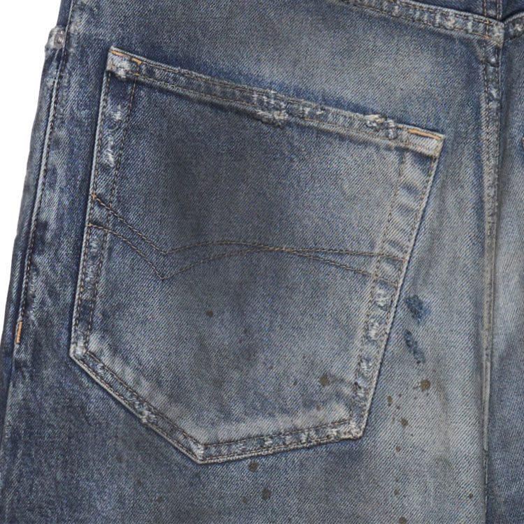 Balenciaga Casual Pants Loose Fit Unisex Blue 745213TNW014974