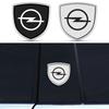 1Pcs 3D Metal Auto Door Shield Emblem Car Body Badge Sticker Styling For Opel Astra H G Corsa Insignia Astra Antara Meriva Zafira Interior