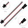 10 Paare 2/3/4/5pin SM JST 15cm Kabel Buchse/Stecker für LED Streifen RGB 5050 3528 WS2801 APA02 WS2815 WS2813