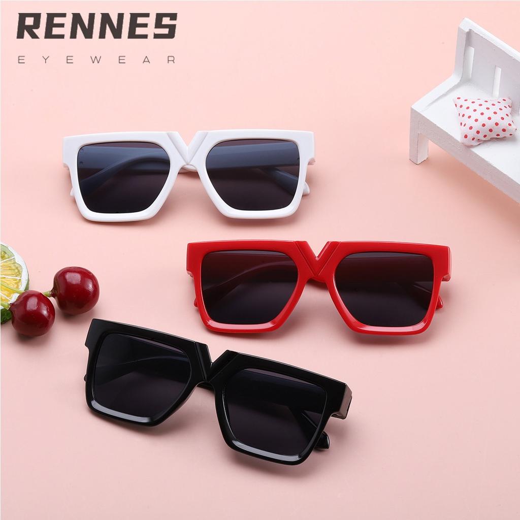 Rennes new children's sunglasses box multi-color boys and girls glasses sunglasses