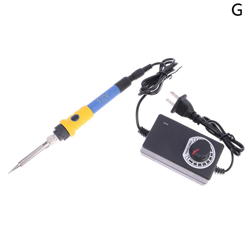 Dc 12V Soldering Iron Low-Voltage Car Battery 60W Welding Rework Repair Tools