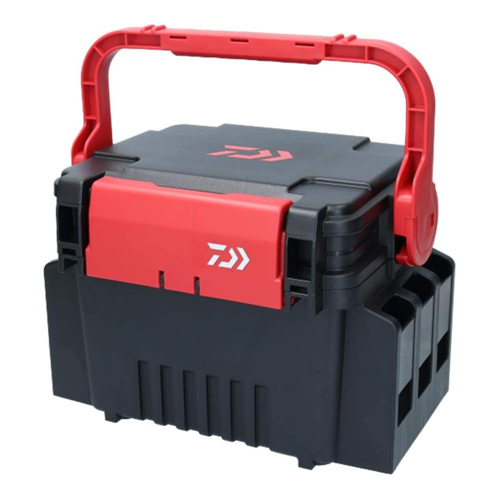 Daiwa Tackle Box TB3000 Black Red Durable Fishing Storage Container