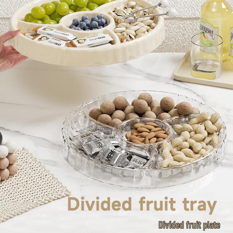 Water Ripple Divided Serving Tray