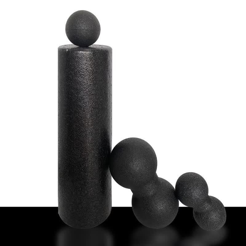 LISM Solid EPP Foam Roller & Peanut Ball Set