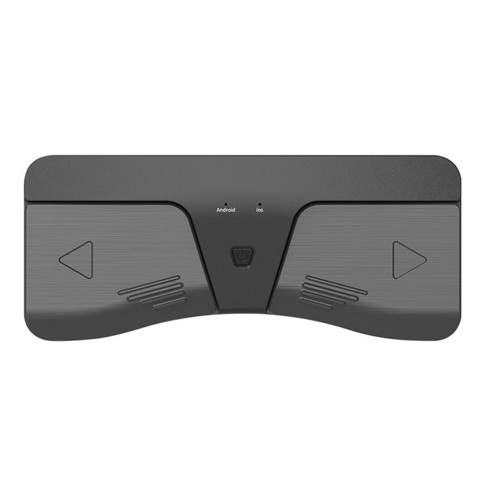 

Беспроводная педаль автоматического перелистывания страниц, совместимый с Bluetooth, ножной перелистыватель страниц, 2 режима светодиодной подсветки, электронный ножной переключатель, перелистыватель партитур